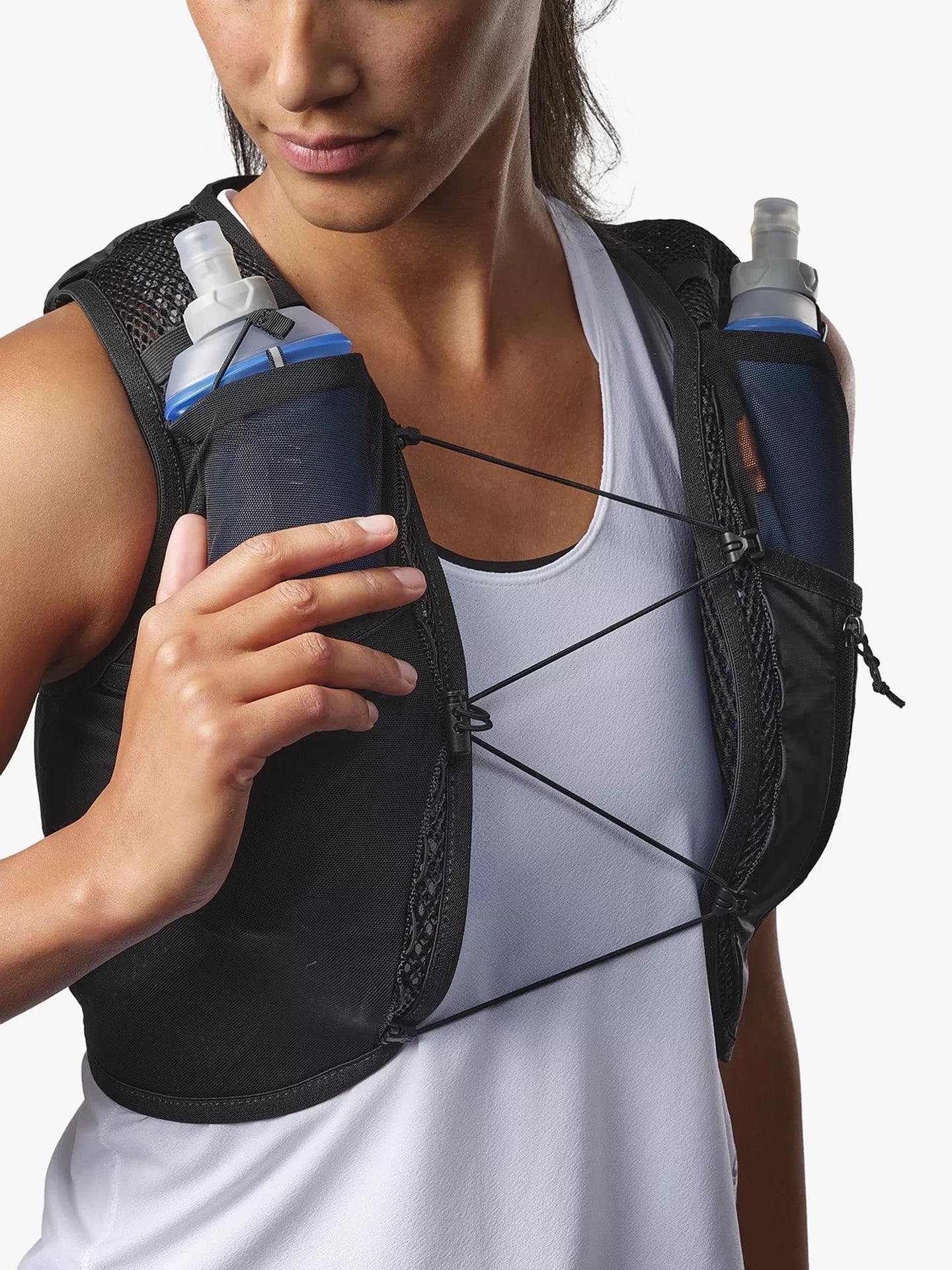 AEROSKIN V1 - HLTHY Hydration running vest for runners Marathon race cycling hiking Trails running