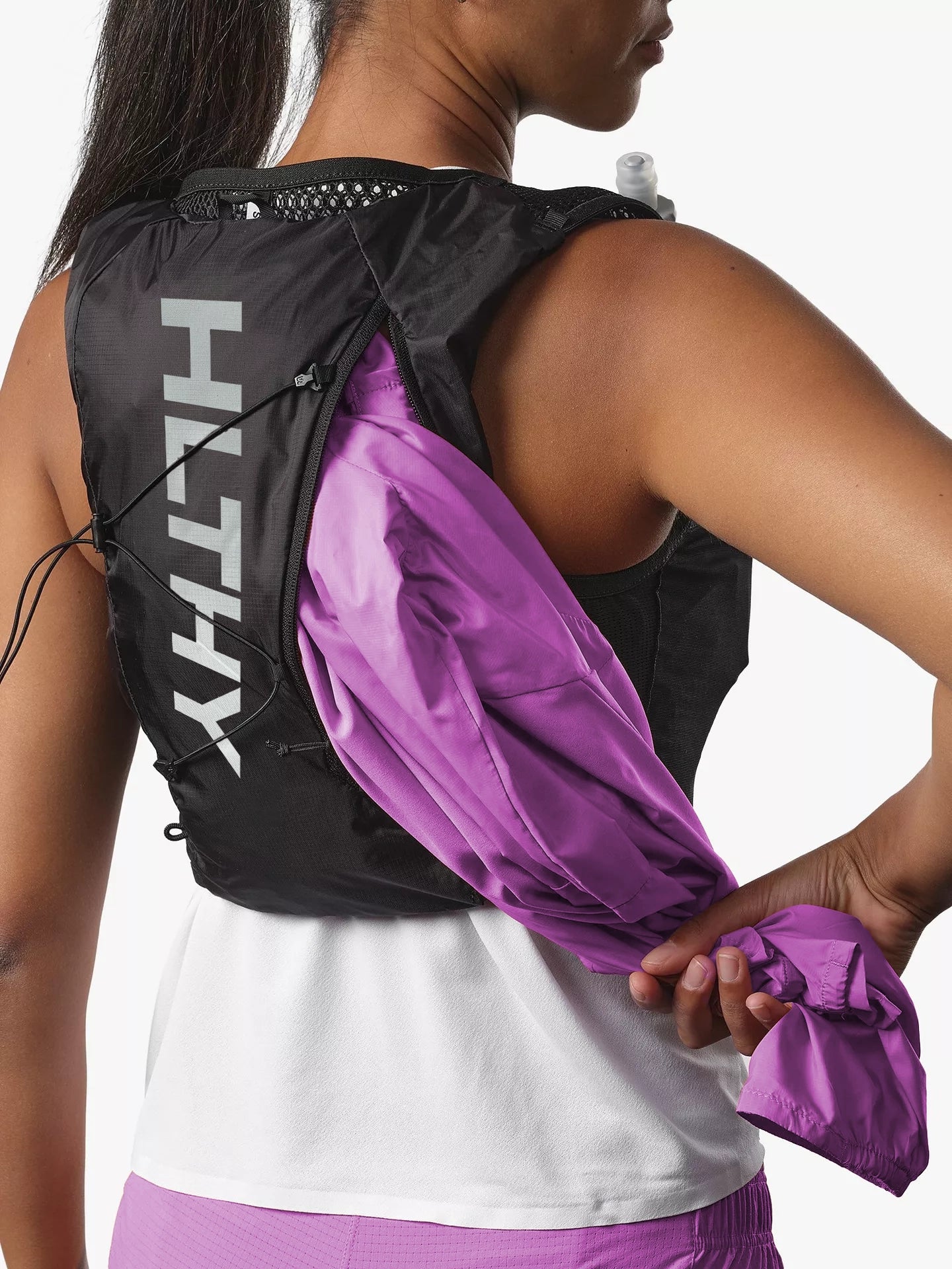 AEROSKIN V1 - HLTHY Hydration running vest for runners Marathon race cycling hiking Trails running